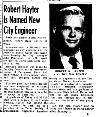 other Newspaper clipping from Dec 2, 1953 5901829