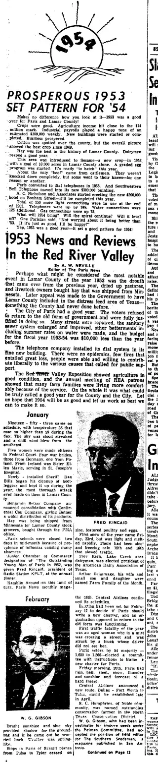 other Newspaper clipping from Jan 24, 1954 5901864