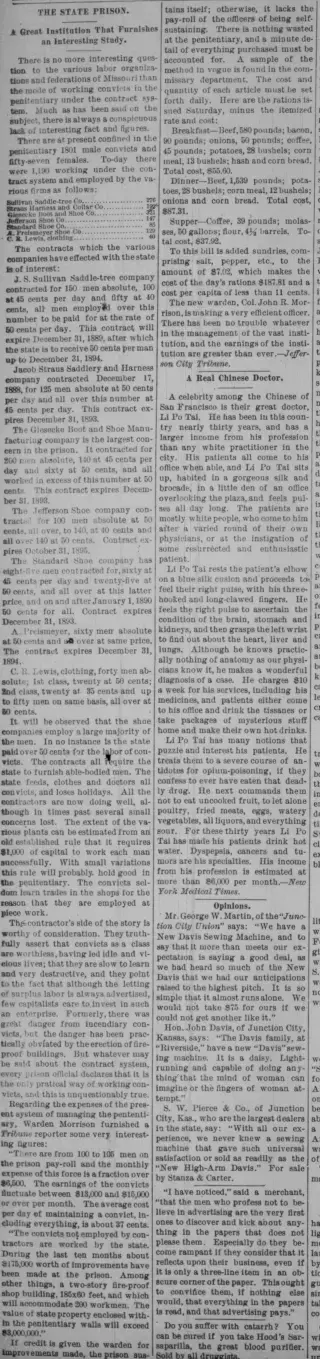 other Newspaper clipping from Nov 22, 1889 5902269