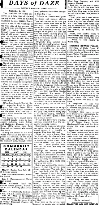 other Newspaper clipping from May 21, 1951 5902442