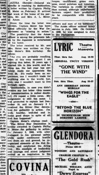 other Newspaper clipping from Aug 21, 1942 5902511