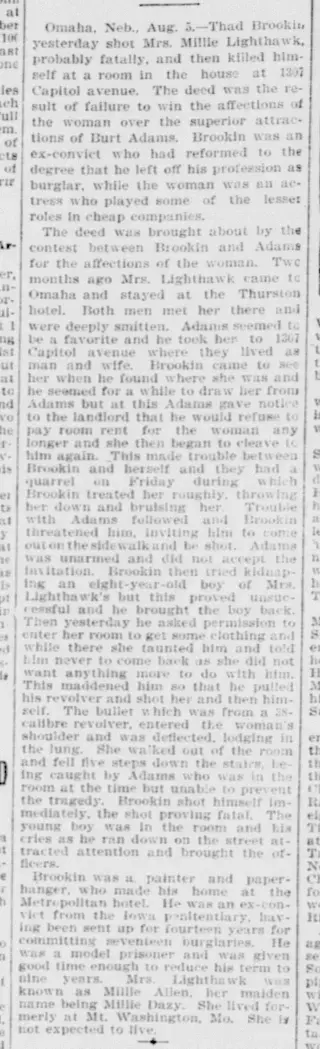 other Newspaper clipping from Aug 6, 1901 5902563
