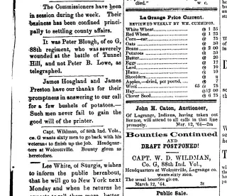 other Newspaper clipping from Mar 12, 1864 5903341