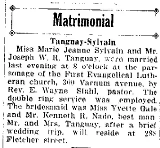 Marriage Newspaper clipping from Apr 26, 1932 5903525