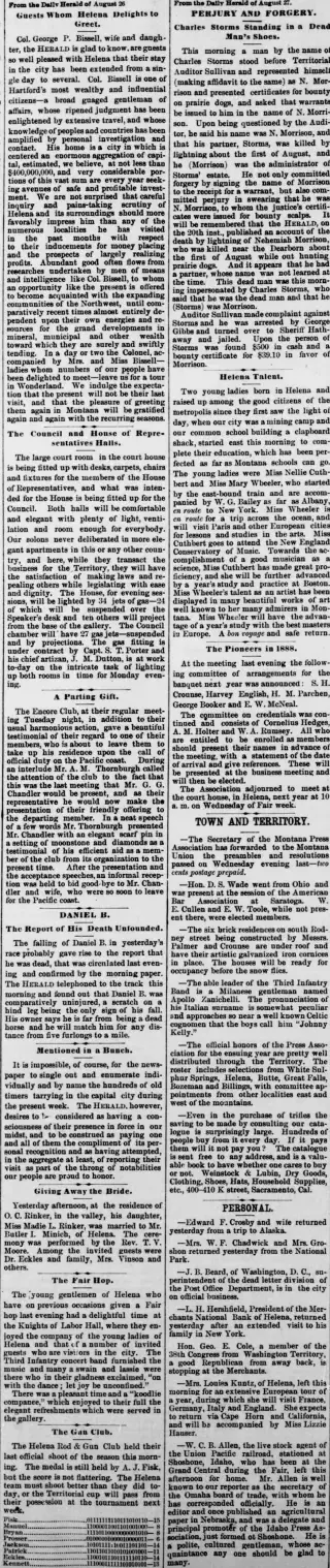 other Newspaper clipping from Sep 1, 1887 5903588