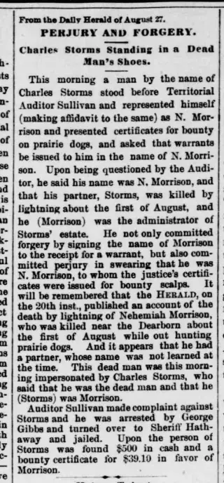 other Newspaper clipping from Sep 1, 1887 5903590
