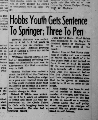 other Newspaper clipping from Apr 8, 1954 5903696