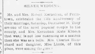 Marriage Newspaper clipping from Dec 21, 1898 5903705