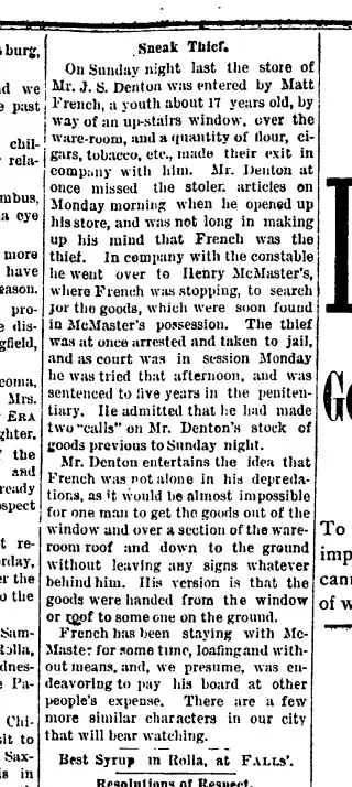 other Newspaper clipping from Jun 8, 1889 5903751