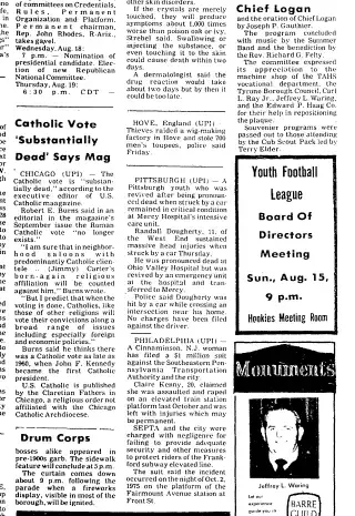 other Newspaper clipping from Aug 14, 1976 5903848