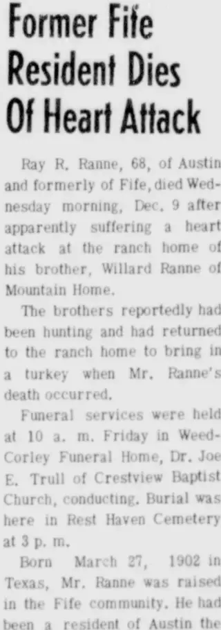 other Newspaper clipping from Dec 15, 1970 5905006