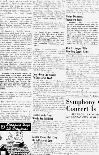 other Newspaper clipping from Dec 2, 1941 5905016