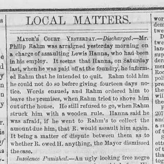 other Newspaper clipping from Oct 13, 1853 5905018