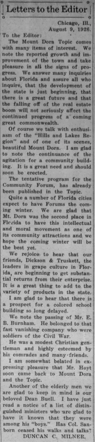other Newspaper clipping from Aug 19, 1926 5905435