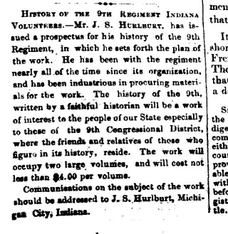 Military Newspaper clipping from Feb 17, 1864 5905873