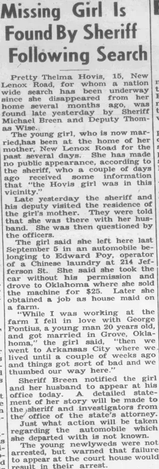 Marriage Newspaper clipping from Apr 15, 1937 5905944