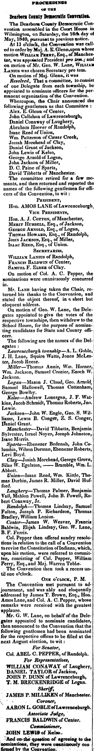 other Newspaper clipping from May 21, 1840 5906138