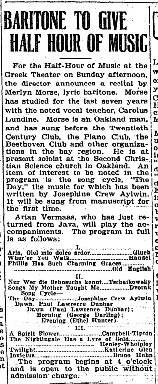 Entertainment Newspaper clipping from Sep 2, 1924 5907119