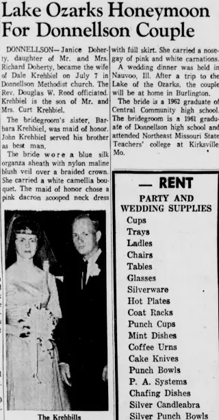other Newspaper clipping from Jul 12, 1962 5907132