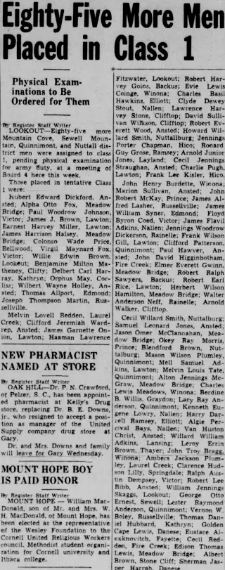 other Newspaper clipping from Jun 15, 1941 5907234