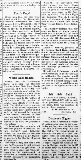 other Newspaper clipping from Oct 15, 1909 5907438