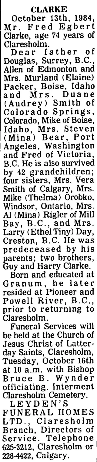 other Newspaper clipping from Oct 15, 1984 5907754