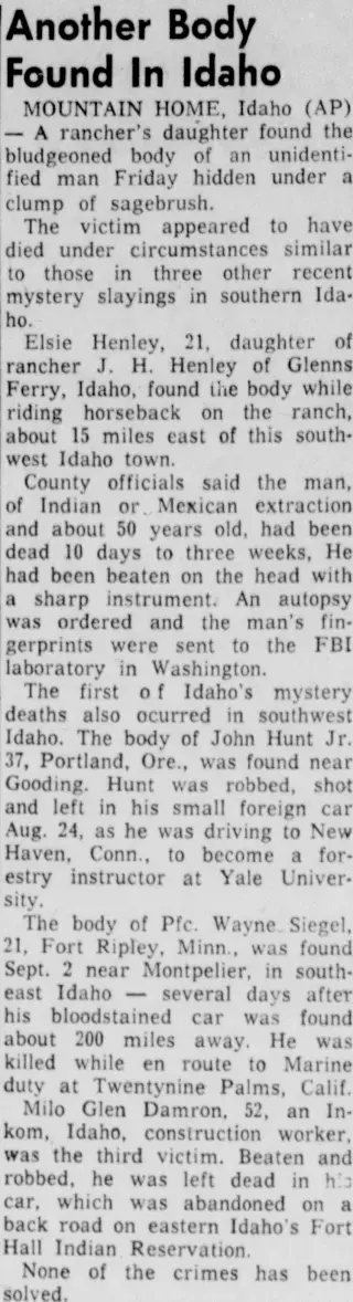 other Newspaper clipping from Oct 3, 1959 5907882