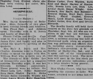 General news Newspaper clipping from Sep 4, 1909 5907929