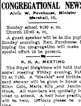 General news Newspaper clipping from Feb 22, 1952 5908020