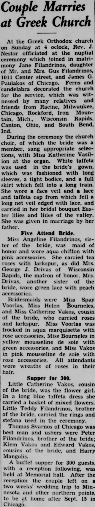 other Newspaper clipping from Sep 8, 1937 5908150