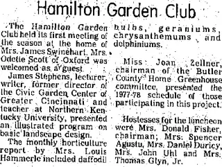 other Newspaper clipping from Oct 3, 1977 5908334