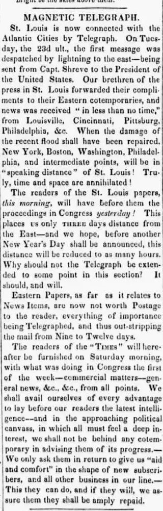other Newspaper clipping from Jan 1, 1848 5908532