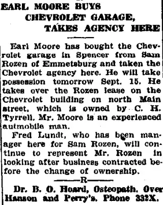 other Newspaper clipping from Sep 14, 1927 5908652