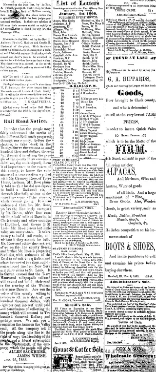 other Newspaper clipping from Jan 5, 1866 5909232