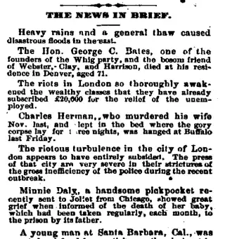 other Newspaper clipping from Feb 28, 1886 5909539