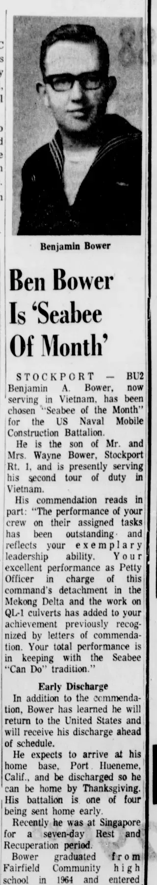 other Newspaper clipping from Nov 12, 1969 5909737
