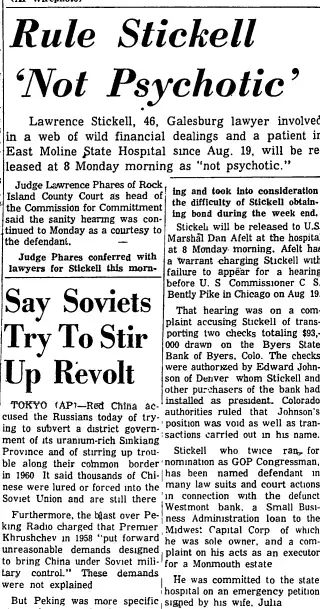 other Newspaper clipping from Sep 6, 1963 5909918