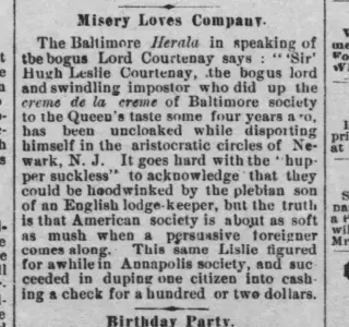 other Newspaper clipping from Dec 2, 1887 5910292