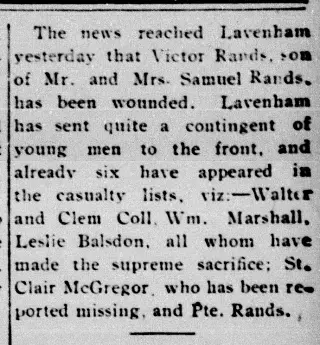 other Newspaper clipping from Oct 19, 1916 5910455