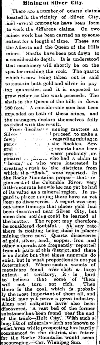 other Newspaper clipping from May 29, 1884 5910808