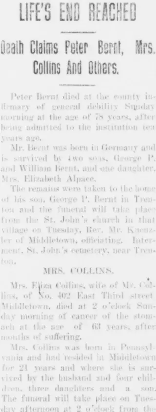other Newspaper clipping from Nov 19, 1906 5911381
