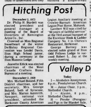 other Newspaper clipping from Dec 2, 1983 5911450