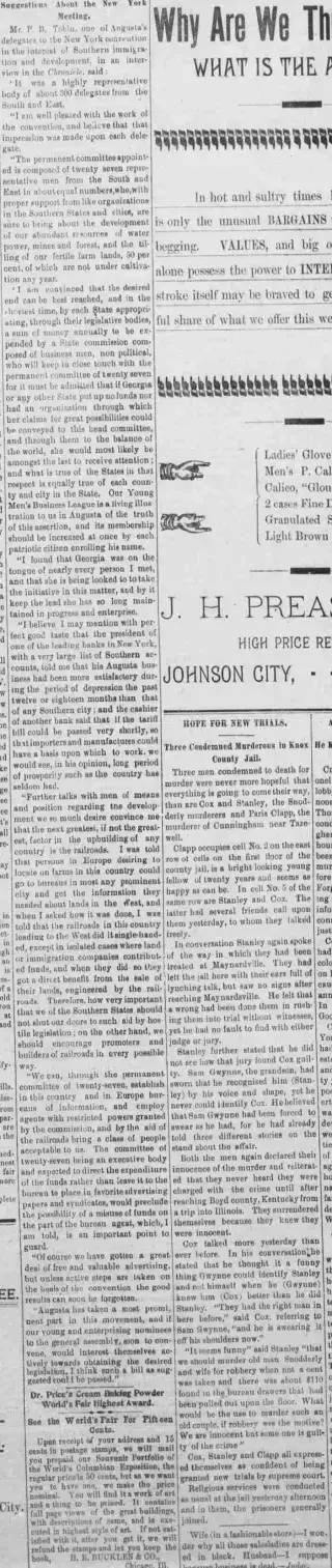 other Newspaper clipping from Jul 5, 1894 5911519