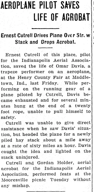 other Newspaper clipping from Aug 11, 1921 5911547