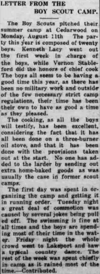 other Newspaper clipping from Aug 21, 1919 5911768