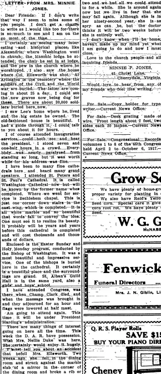 other Newspaper clipping from Apr 28, 1921 5911814