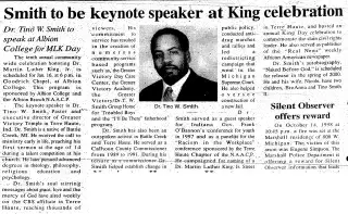 Political Newspaper clipping from Jan 12, 2000 5911829