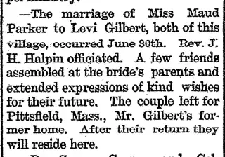 Marriage Newspaper clipping from Jul 6, 1892 5912168