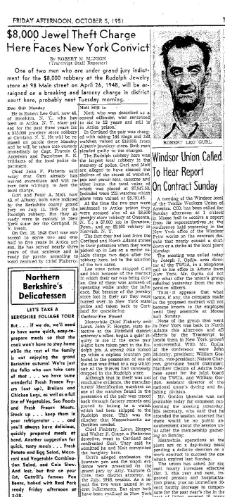 other Newspaper clipping from Oct 5, 1951 5912345