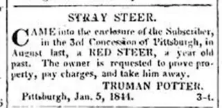 other Newspaper clipping from Jan 9, 1844 5912822